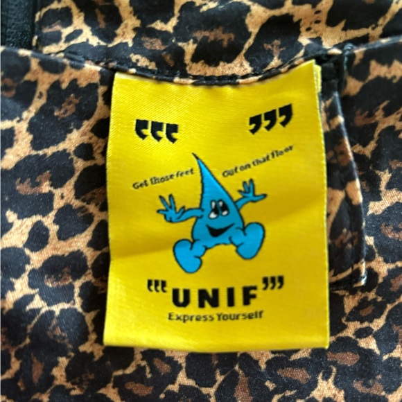 UNIF Cheetah Print Pants NWT - Picture 2 of 3